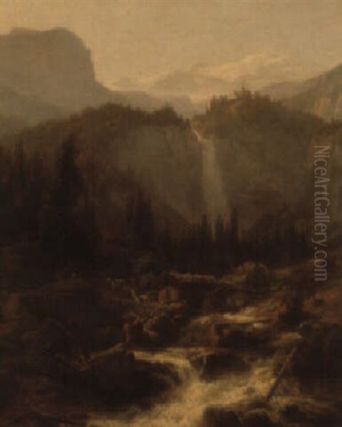 Wassermuhle Im Gebirge - view 1