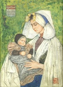 Mother And Child by Nico Jungmann