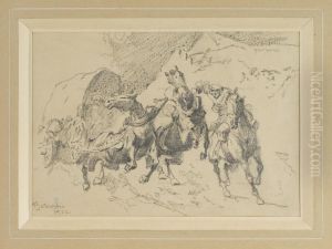 Zaprzeg Konny by Stanislaw Batowski-Kaczor