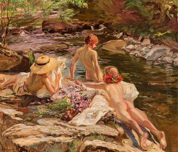 Bathers - view 1