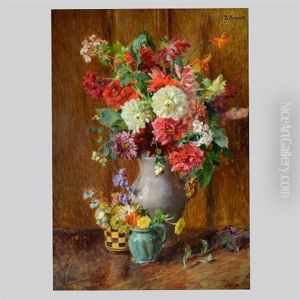 Bouquet Of Flowers by Josef Jungwirth