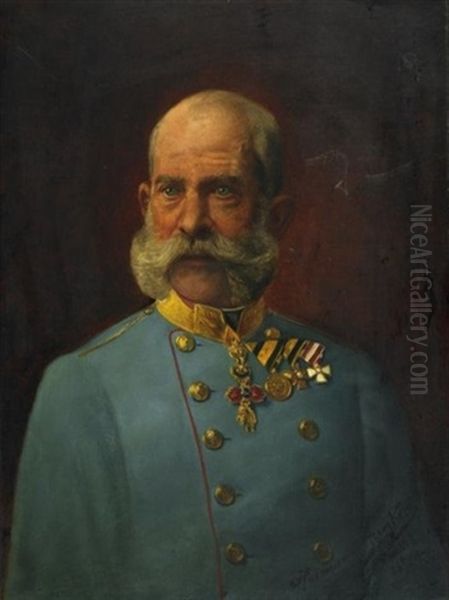 Halbportrat Des Kaiser Franz Josef I (osterreich/ungarn) - view 1