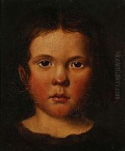 A Pair Of Portraits Of The Artist's Nephew And Niece