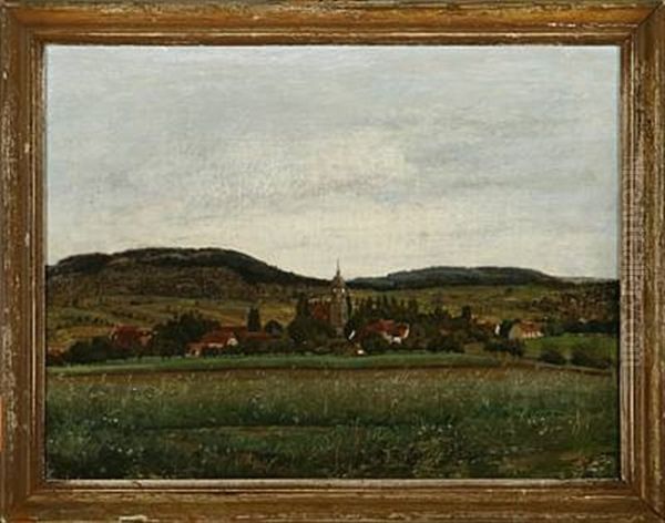 Landscape From Lohmen Near Dresden - view 1