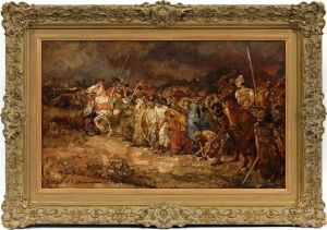The Sack Of Rome by Johannes Hendricus Jurres