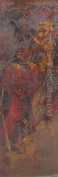 Soldier On Horseback - view 1