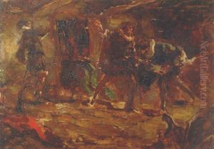 Three Musketeers by Johannes Hendricus Jurres