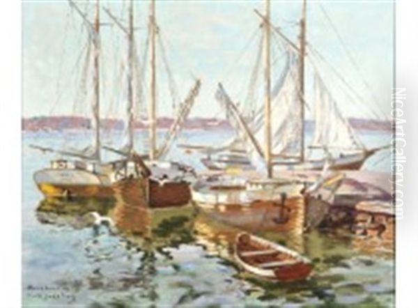 Boats In Mariehamn - view 1