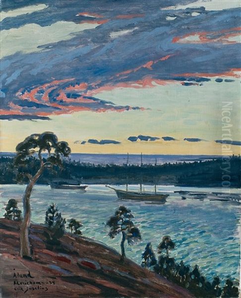 Sunset Over The Western Harbor - view 1