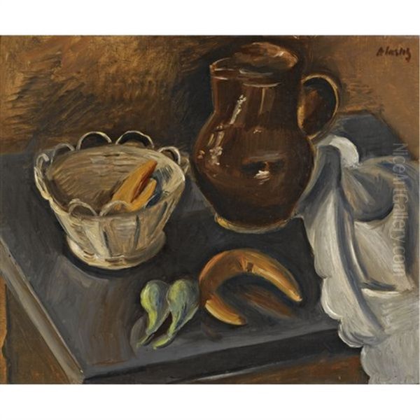 Still Life With White Basket (zatii S Bilym Koikem) - view 1