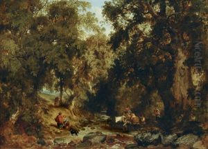 At The Ford by Henry Jutsum