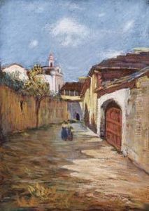 Strada Di Paese by Alessandro Battaglia