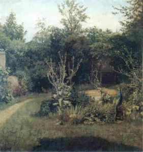 Huhnerhof by Carl Jutz the Elder