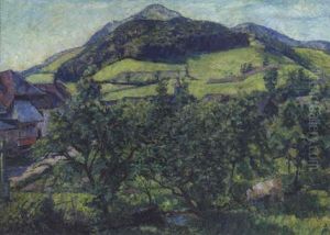 Landschaft - Operprechtal by Adolf Jutz