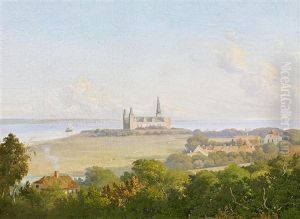 Schloss Kronborg In Kopenhagen by Andreas Thomas Juuel