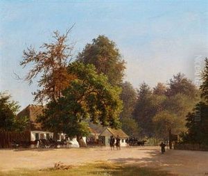 Parti Ved Klampenborg by Andreas Thomas Juuel