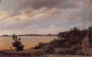 Udsigt Over En So by Andreas Thomas Juuel