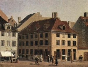Hjirnet Af St. Strandstraede Og Nyhavn Med Konferensrad by Andreas Thomas Juuel