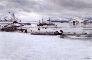 Vinter Nordpa by Ole Juul