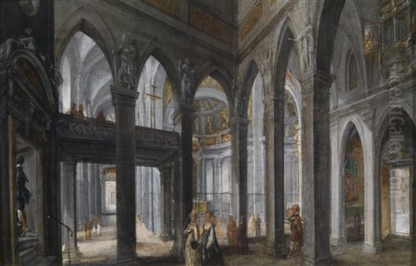 Phantastisches Kircheninterieur - view 1