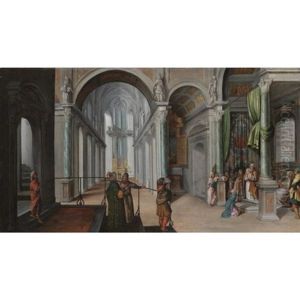 The Presentation Of Christ In The Temple by Paul Juvenel the Elder