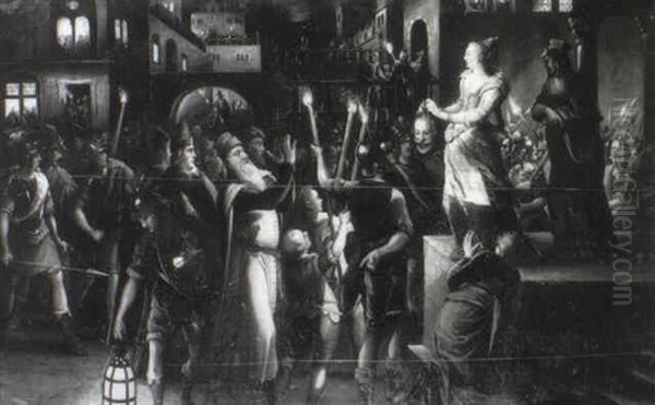 Judith Presenting The Head Of Holofernes - view 1