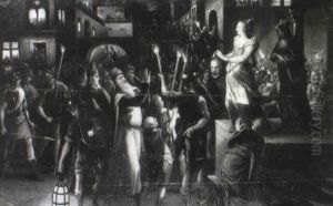 Judith Presenting The Head Of Holofernes by Paul Juvenel the Elder