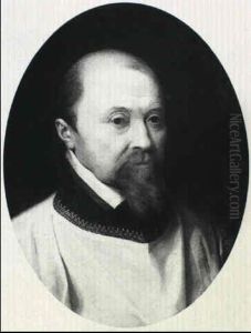 Portraet Af En Skaeggel. Praest. by Paul Juvenel the Elder