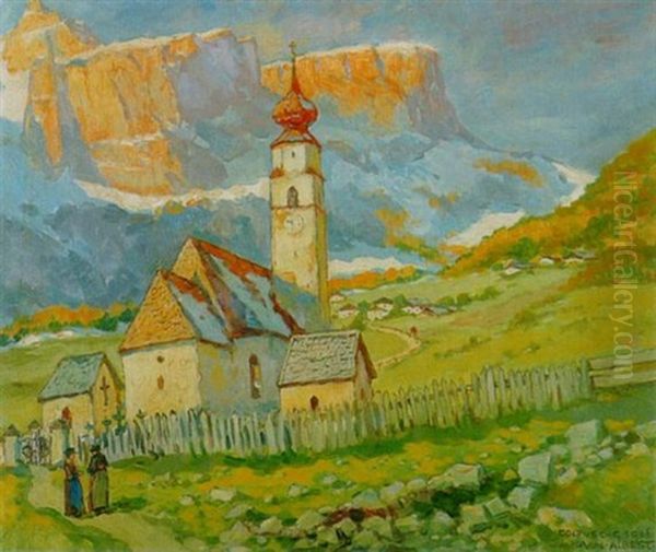 Dorfkirche In Colfuschg - view 1