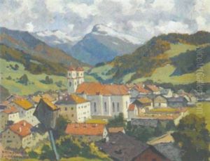 Steinach Am Brenner by Julius Von Kaan-Albest