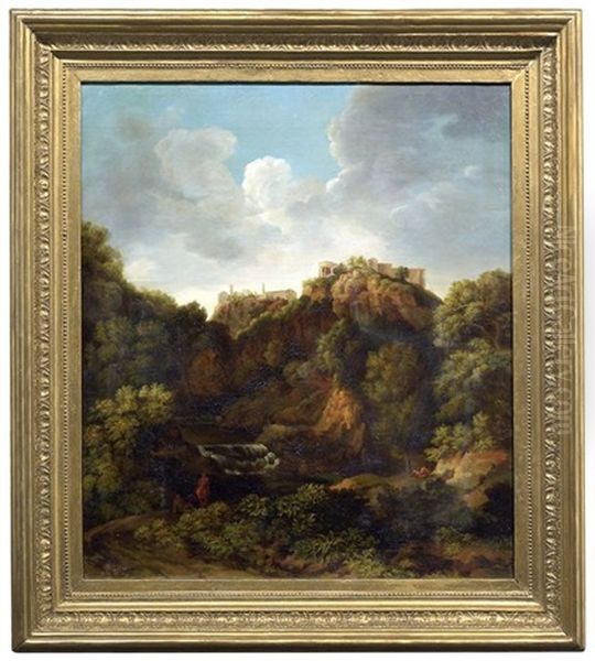 Die Wasserfalle Bei Tivoli - view 1