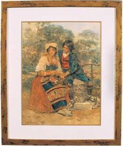 scene Galante by Clelia Bompiani Battaglia