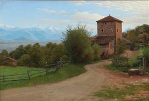 Southern Landscape, Presumably In Italy Southern Landscape, Presumably In Italy
