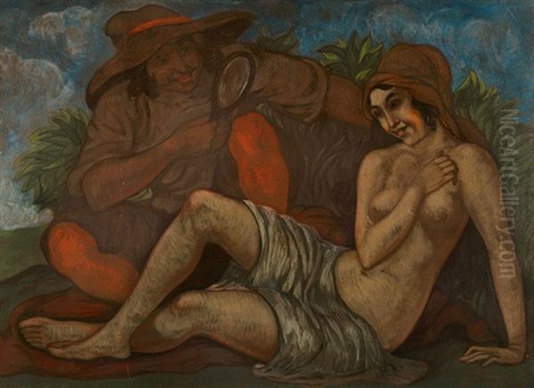 Lany Faunnal (girl With Faun) - view 1