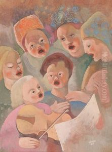 Eneklo Gyerekek (singing Children) by Bela Kadar