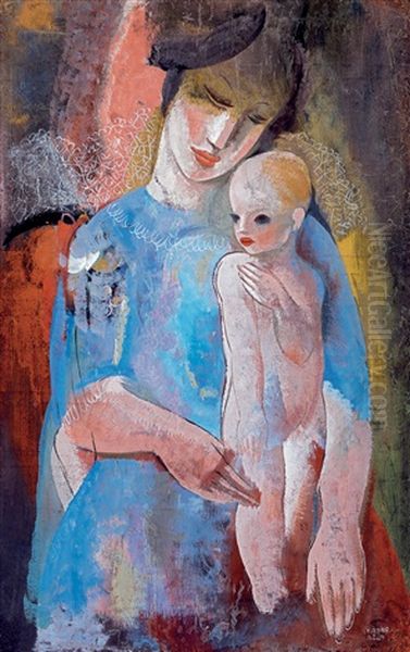 Mother With Child - view 1