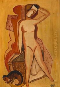 Untitled Nude by Bela Kadar