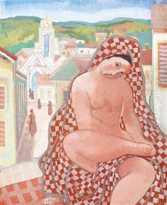 Composition With Nude