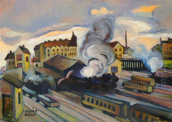 Railway Station In Vienna - view 1