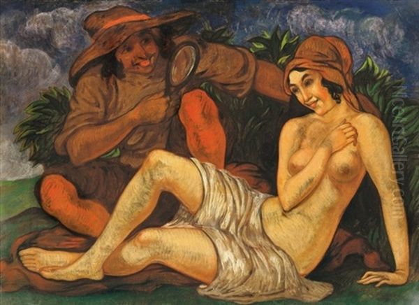 Lany Faunnal (girl With Faun) - view 1