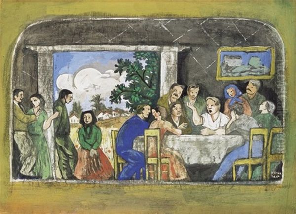 Asztaltarsasag (table Society) - view 1