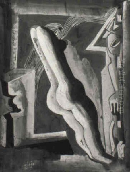 Komposition Mit Figur - view 1