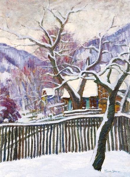 Winter At Nagybanya - view 1