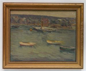 Harbor Scene by Charles Salis Kaelin