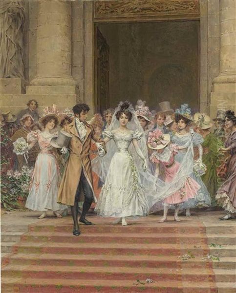 The Wedding, Church Of St. Roch, Paris - view 1