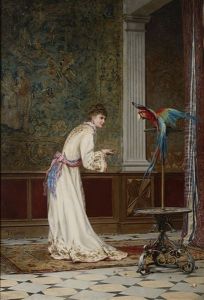 Feeding The Macaw