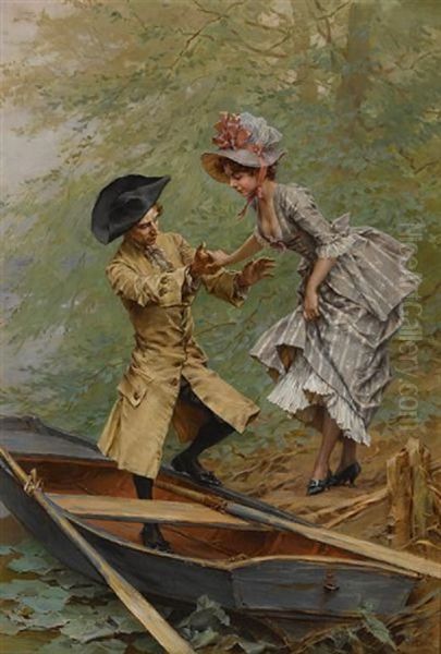 The Boating Party - view 1
