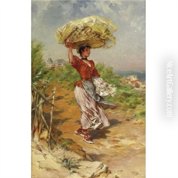 Walking Back On Washday - view 1