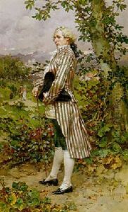 An Elegant Gentleman by Frederik Hendrik Kaemmerer