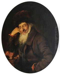 Portrait Of A Jew by Henriette Kaergling-Pacher
